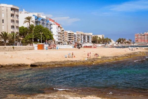 Casa Buena Vista Con Vistas Al Mar, Primera Linea, Beach Los Locos, Wifi, Torrevieja Kültér fotó